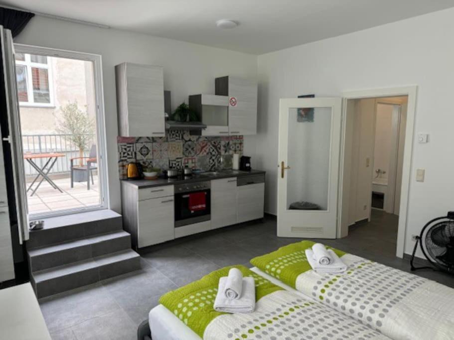 Klein Aber Fein Mit Terrasse Viena Exterior foto